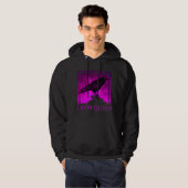 Black Crow Queen Bird Watching Idea Raven Crows Hoodie (Voorkant volledig)