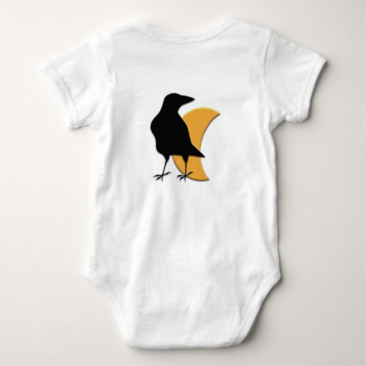 Black Crow Romper (Achterkant)