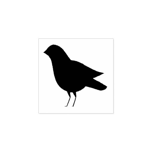 Black Crow Rubber Stempel (Afrduk)