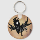 Black Crow Sleutelhanger (Voorkant)