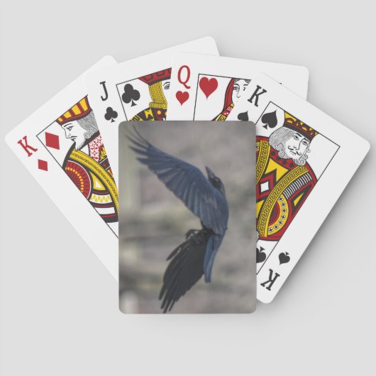 Black Crow-speelkaarten Pokerkaarten (Achterkant)