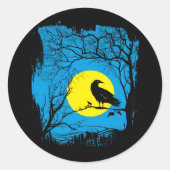 Black Crow Sticker (Voorkant)