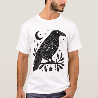 Black Crow T-shirt ontwerp