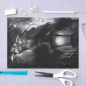 Black Crow Tissuepapier (Craft)