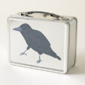 Black Crow Vogel Illustratie Gepersonaliseerd (Achterkant)