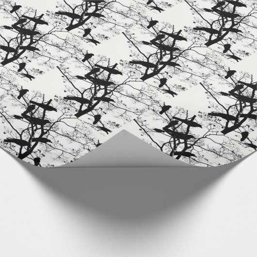 Black Crows Cadeaupapier (Hoek)
