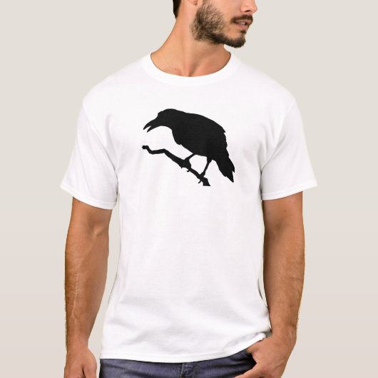 Black Crows T Shirt (Voorkant)