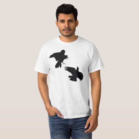 Black Crows T-shirt (Voorkant volledig)