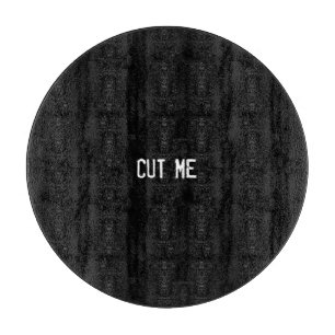 Black Cryptic Dark Moody Spooky Sinister CUT ME Snijplank