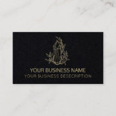 Black Crystal Visitekaartje (Voorkant)