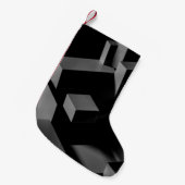 BLACK CUBE KLEINE KERSTSOK (Voorkant (Hangend))