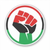 Black Culture Matters Sticker (Voorkant)