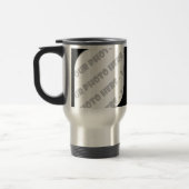 Black Curves Photo Travel Mug - Creëer Your Ewn Reisbeker (Links)