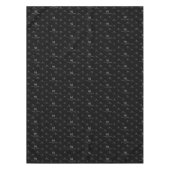 Black Custom Business Logo-patroon met het label C Tafelkleed (Voorkant)