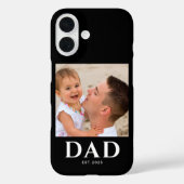Black Dad Established Photo Case-Mate iPhone Case (Achterkant)