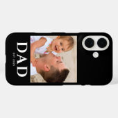 Black Dad Established Photo Case-Mate iPhone Case (Achterkant (horizontaal))