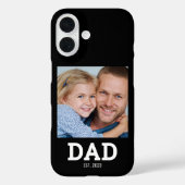 Black Dad Established Photo Case-Mate iPhone Case (Achterkant)
