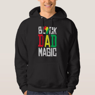 Black Dad Magic Afro-Amerikaanse Pride Black Hist Hoodie