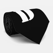 Black DAD Stropdas (Opgerold)