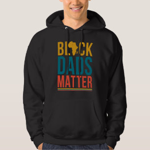 Black Dads Matter Overeenkomstige Familie Afrikaan Hoodie
