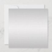 Black Dahlia Posh Wedding Invitation Kaart (Achterkant)