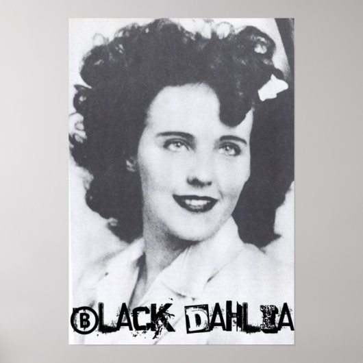 Black Dahlia Poster (Voorkant)