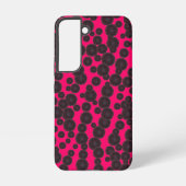 Black Dahlias Samsung Galaxy Hoesje (Achterkant)