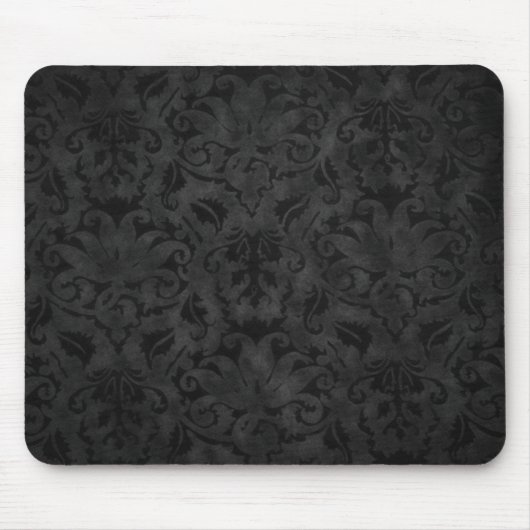 Black Damask Muismat (Voorkant)