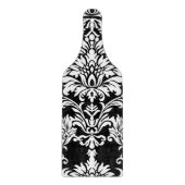 Black Damask Patroon Snijplank (Voorkant)