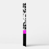 Black Damask Pink Jewel gepersonaliseerd Case-Mate iPhone Case (Achterkant / Rechts)