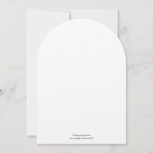 Black Damask Wedding Invitations Kaart (Voorkant)