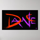 Black Dance Poster (Voorkant)