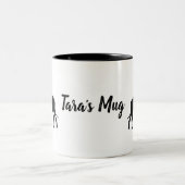 Black Dane, Big Dog Tweekleurige Koffiemok (Center)