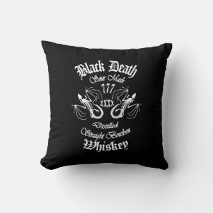 Black Death 777 - Bourbon Whiskey - Kussen