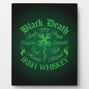Black Death 777 - Honing Ierse Whiskey Fotoplaat