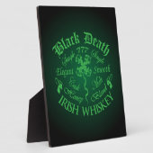 Black Death 777 - Honing Ierse Whiskey Fotoplaat (Zijkant)