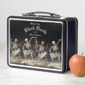 Black Death Dancing Skeletons Halloween (In situ)