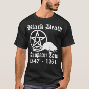 Black Death European Tour Funny Band Tour History T-shirt