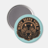 Black Death Tire Co. - or Magneet (Voorkant / Achterkant)