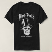 Black Death Vodka Slash Pistolen N Rozen Classic T T-shirt (Design voorkant)
