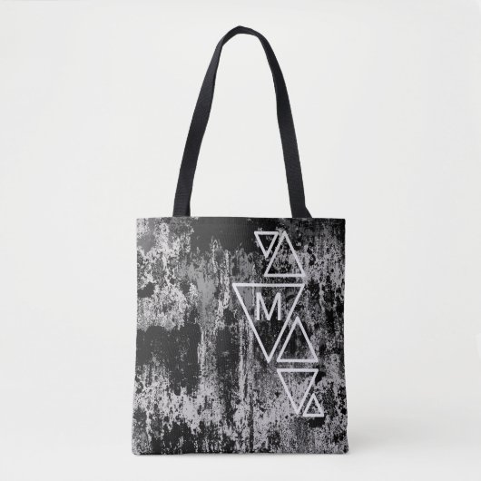 Black Decay TS monogram Tote Bag (Voorkant)