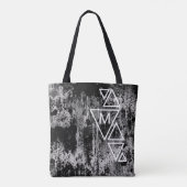 Black Decay TS monogram Tote Bag (Achterkant)