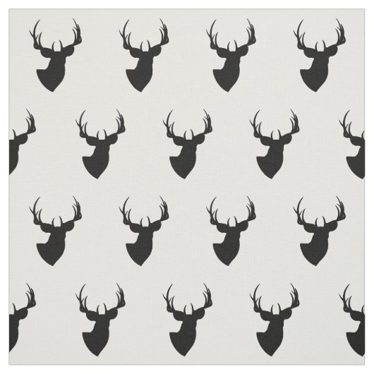 Black Deer Stof (Swatch)