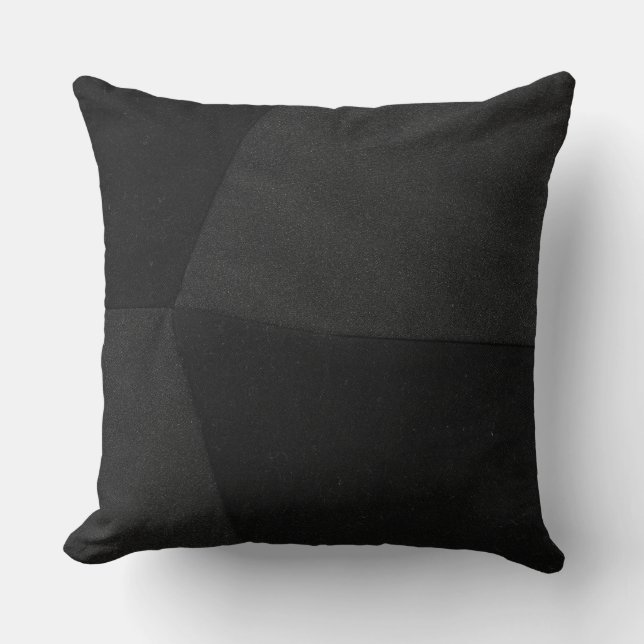 Black Denim Kussen (Voorkant)