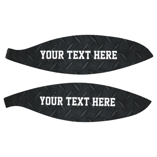 Black Diamond Bord Cool Custom Text Rugged Basketbal (Panelen)