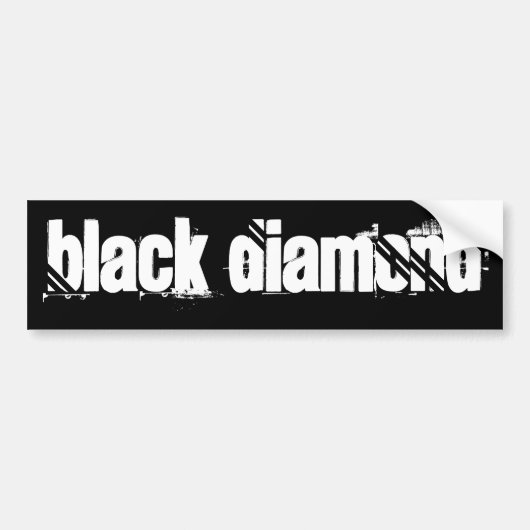 BlAcK DiAmOnD Bumpersticker (Voorkant)