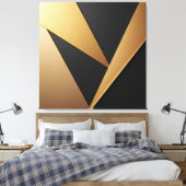 Black Diamond Canvas Afdruk (Insitu (Slaapkamer))