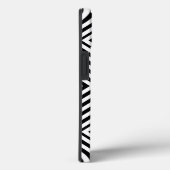 Black Diamond Chevron @ Emporiomoffa Case-Mate iPhone Case (Achterkant / Rechts)