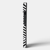 Black Diamond Chevron @ Emporiomoffa Case-Mate iPhone Case (Achterkant / Links)