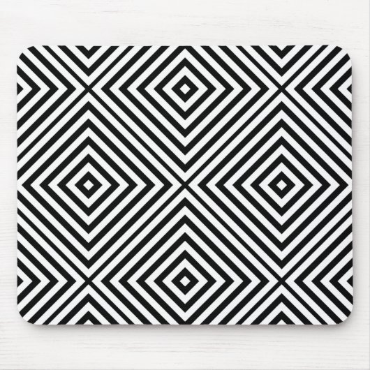 Black Diamond Chevron Muismat (Voorkant)